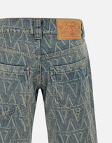 Shorts con logo VAQ09P012 BLUE1 VAQUERA