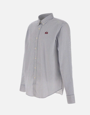 Camicia in twill di cotone ZMC009 TW468S0043 LA MARTINA