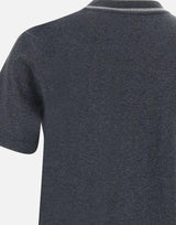 T-shirt in cotone e cashmere R55047J0 A3035A73 PESERICO