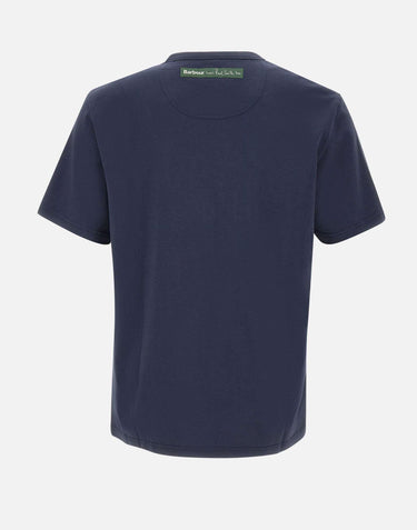 Paul Smith loves Barbour- Wax Tin t-shirt MTS1526 MTSNY91 BARBOUR X PAUL SMITH