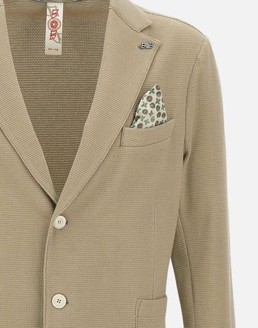 Blazer "Mick480" in cotone MICK480M T480BEIGE BOB