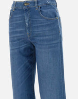 Jeans in denim stretch wide leg QP6BL008 3019 KAOS