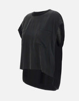 Blusa in seta QP1NT027 0001 KAOS
