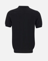 Maglia in crepe di cotone DK87003 NERO DIKTAT
