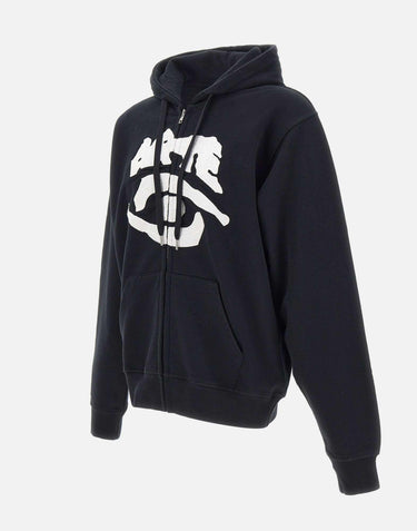 "Eye front zip hoodie" 247HJ 1 ARTE ANTWERP