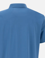 Polo " Mezzola 02" in piquet di cotone e seta PEU5471 99012182197 PEUTEREY