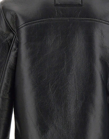 Giacca in ecopelle OZ406815 9000 ICEBERG