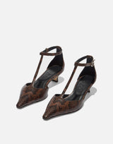Scarpe con tacco "Liz" PU0596006003 MOKA AEYDE