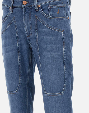 Jeans "John" in cotone JOHN001 DENI002D004 JECKERSON