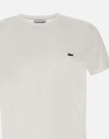 T-shirt in cotone pima TH6709 001 LACOSTE
