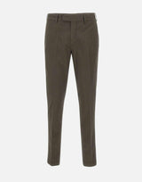 Pantaloni "Dvr3" in cotone e seta DVR3A028 TC400 DEVORE'