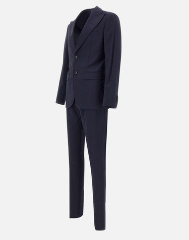 Completo due pezzi  "King"   in fresco lana MA232616 A81P55 MARCHESANI