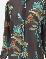 Camicia lunga motivo narcisi<BR/> WRIA0029 99SA1L4X0813 ETRO