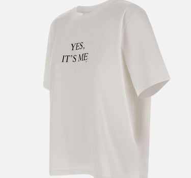 T-shirt "Yes it's me" 1425JTS006986A WHITE VICTORIA BECKHAM