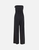 Jumpsuit in lino e viscosa QP5CO038 0001 KAOS