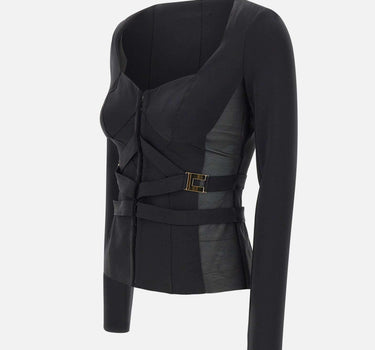 in pregiato tessuto bielastico GI16056E2 110 ELISABETTA FRANCHI