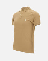 Polo "Mac" in cotone piquet 710536856 379 POLO RALPH LAUREN