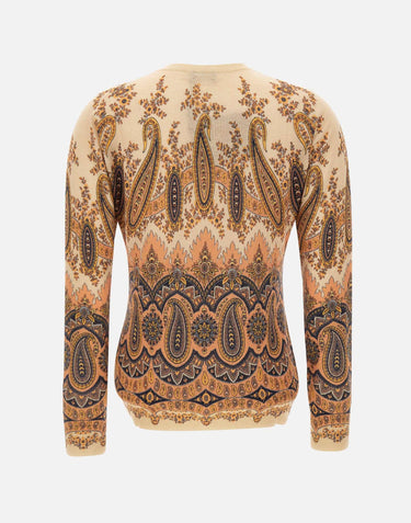 Cardigan in seta e cashmere WRKE0023 AKA03X0822 ETRO