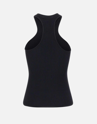 "Ribbed jersey tank top" PS25441200 004 ANDREADAMO