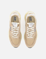 Sneakers "Reelwind Low" in nylon e suede con inserti in pelle craquelé WWLM NC08 AUTRY