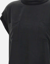 Blusa in seta QP1NT027 0001 KAOS