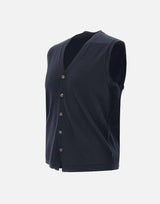 Gilet in pura lana merino 902233 041 KANGRA