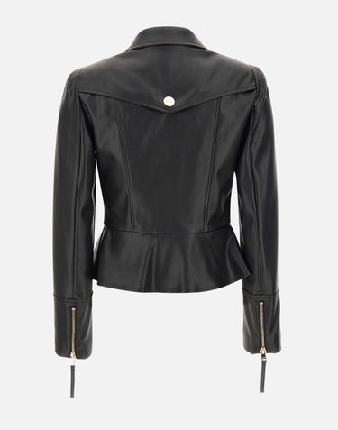 Giacca slim-fit in tessuto spalmato<BR/><BR/> CF5203E0624 22222 LIU-JO