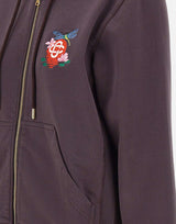"Dragon fly floral embroidery full zip" WAW25JTP274 02 CASABLANCA