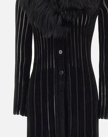 Cardigan in maglia 4M182A N0990 BLUMARINE