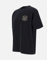 "Le T-shirt slogan tresses" TS259 CO134BLACK DROLE DE MONSIEUR