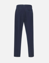 Pantaloni "Milano" in cotone e seta K75PANJ05 TET0K00411 ELEVENTY