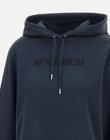 Felpa "Classic fleece hoodie" in cotone CFWWSW0156 FRUT40093989 WOOLRICH
