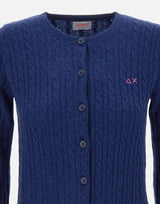 "Roundneck cardigan Cable" K45248 83 SUN68