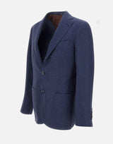 Blazer "Lello" in lino, lana e seta 35028 LELLO0003 BARBA