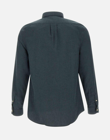 Camicia in twill di flanella M2R687UT22487 37 PS PAUL SMITH