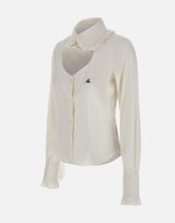 "Toulouse Frill Shirt" 1501006C W018MA401 VIVIENNE WESTWOOD