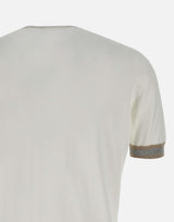 T-shirt in maglia di cotone 57135 20671002 GRAN SASSO