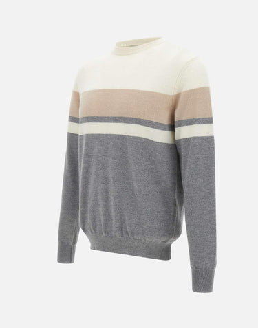 Maglia in lana  e cashmere R59393F12 G9470G71 PESERICO