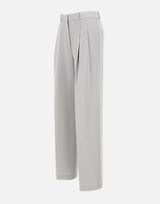 Pantaloni "Dbl Pleat" in crepe giapponese Admiral O1109201 B6M THEORY