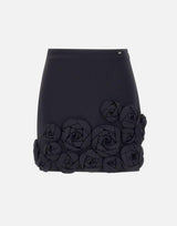 Minigonna fiori 3d GO10453E2 110 ELISABETTA FRANCHI