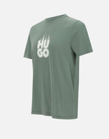 T-shirt "Dalayer" in cotone 50535363 343 HUGO