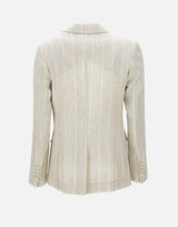 Blazer in lana e lino K85GIAF02 TES0K02602 ELEVENTY