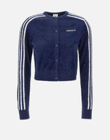 "Fluffy cardigan" JW3644 BLUE ADIDAS
