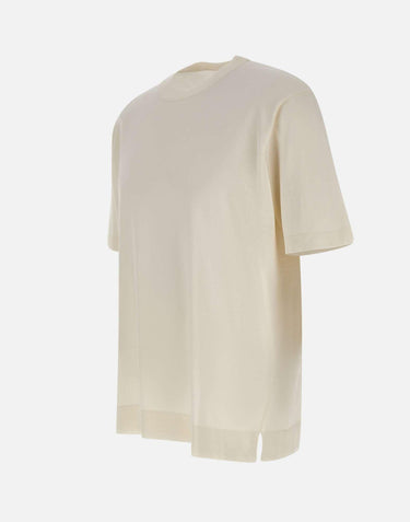 T-shirt in crêpe di cotone TS0MCOV CR14R020 FILIPPO DE LAURENTIIS