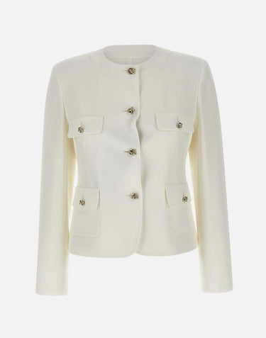 Giacca "Yana" in cady 2516041041600 009 MAX MARA STUDIO