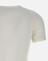 "Signature contrast t-shirt" 125JTS017JS0069 0001 COURREGES