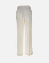 Pantaloni in lino, lana e seta K85PANH06 TES0K02401 ELEVENTY