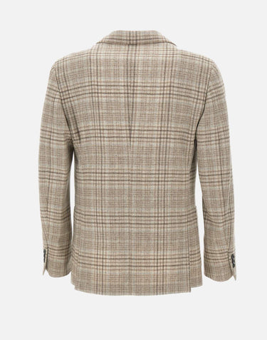 Blazer in lana e cashmere CN6202E AAIF65517210GR LARDINI