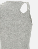 "Lounge dirndl tank top" 10410100402 GRYSLV OTTOLINGER