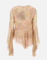 Blusa in seta WRJA0095 99SA1G4X0804 ETRO